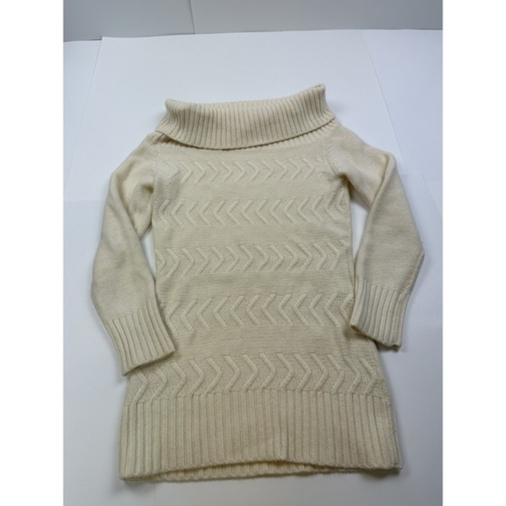 Sisley Italy‎ Womens Wool Angora Knit Sweater Cowl Neck Size Small